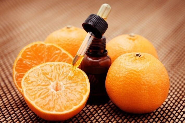 Orange essential oil is a great skin tonic. 